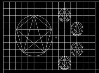 五星紅旗用CAD怎么畫？