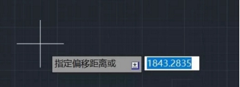 CAD如何通過兩點(diǎn)確定偏移距離？