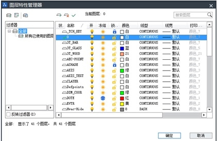 CAD圖層管理功能怎么用？